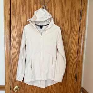 Women's Cream Hooded Jacket